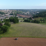 vue aérienne de Barentin