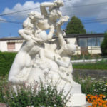 Statuebataille fleurs barentin