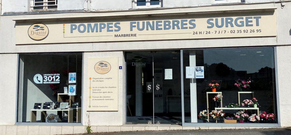 Pompes funèbres & marbrerie Surget