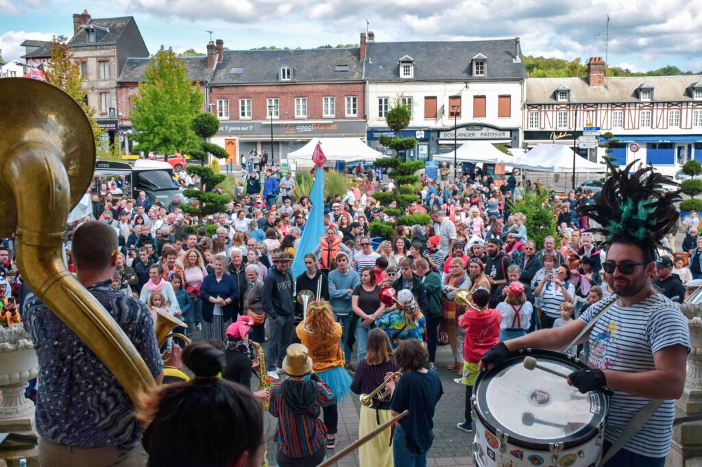 fanfare en centre-ville