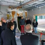 visite de chantier du gymnase coubertin