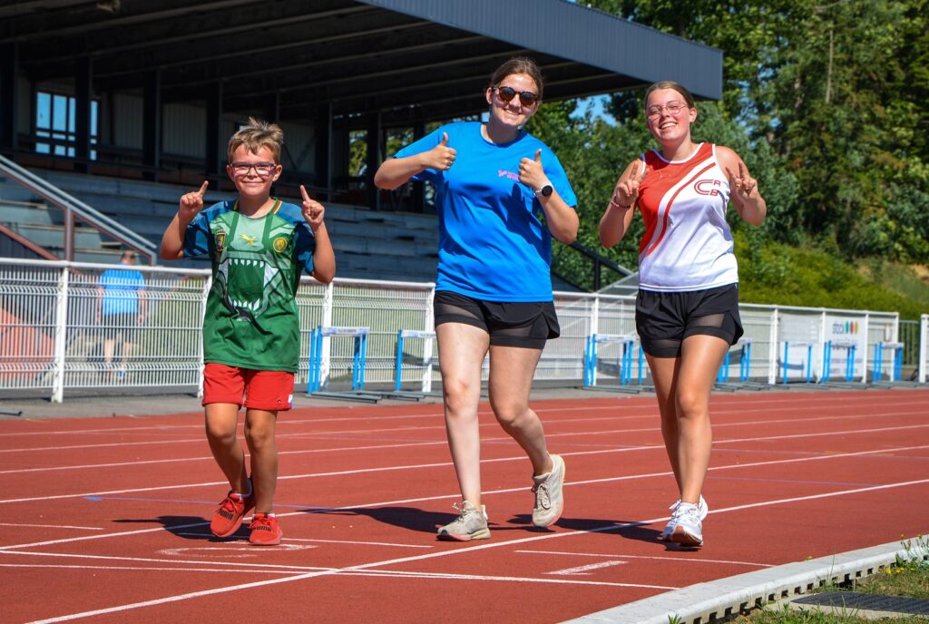 trois jeunes licenciés de l'AC Barentin